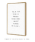 Quadro Decorativo Frase Fall In Love With The Process - loja online