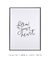 Quadro Decorativo Frase Follow Your Heart Lettering - loja online