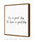 Imagem do Quadro Decorativo Frase Good Day Quadrado