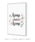 Quadro Decorativo Frase Home Sweet Home Floral - Rachel Moya | Art Studio - Quadros Decorativos