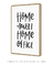 Quadro Decorativo Frase Home Sweet Home Office - loja online