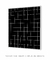 Quadro Decorativo Grid Preto Quadrado - Rachel Moya | Art Studio - Quadros Decorativos