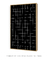 Quadro Decorativo Grid Preto - loja online