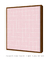 Imagem do Quadro Decorativo Grid Rosa Quadrado