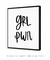 Quadro Decorativo GRL PWR Quadrado