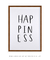 Quadro Decorativo Happiness - comprar online