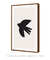 Quadro Decorativo Inspirado Matisse Bird Noir