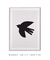 Quadro Decorativo Inspirado Matisse Bird Noir - loja online