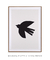 Quadro Decorativo Inspirado Matisse Bird Noir