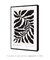 Quadro Decorativo Inspirado Matisse Botânico Cut-Outs Noir II
