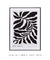 Quadro Decorativo Inspirado Matisse Botânico Cut-Outs Noir II - comprar online
