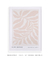 Quadro Decorativo Inspirado Matisse Botânico Cut-Outs Rose II - comprar online