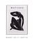 Quadro Decorativo Inspirado Matisse Nu Noir - loja online