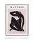 Quadro Decorativo Inspirado Matisse Nu Rose e Noir - comprar online