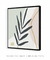 Quadro Decorativo Leaf Minimal Colagem Quadrado - comprar online