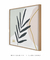 Imagem do Quadro Decorativo Leaf Minimal Colagem Quadrado