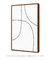 Imagem do Quadro Decorativo Lines Modern Shapes Neutral 03