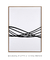 Quadro Decorativo Linhas Branco Díptico N.02 - comprar online