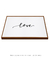 Quadro Decorativo Love Horizontal - comprar online