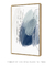 Quadro Decorativo Minimal Blue Strokes - loja online