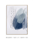 Quadro Decorativo Minimal Blue Strokes - loja online
