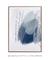 Quadro Decorativo Minimal Blue Strokes - comprar online
