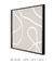 Quadro Decorativo Modern Lines Rose Quadrado - Rachel Moya | Art Studio - Quadros Decorativos