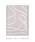 Quadro Decorativo Modern Lines Rose - comprar online