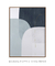 Quadro Decorativo Modern Shapes Azul - comprar online