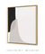 Quadro Decorativo Modern Shapes Neutral 01 Quadrado - loja online