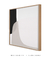 Imagem do Quadro Decorativo Modern Shapes Neutral 01 Quadrado