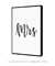 Quadro Decorativo Mrs. - comprar online