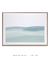Quadro Decorativo Pinceladas Aquareladas em Azul e Verde Horizontal - comprar online