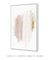 Quadro Decorativo Pinceladas Rose e Ocre - Rachel Moya | Art Studio - Quadros Decorativos