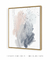 Imagem do Quadro Decorativo Rose Strokes Quadrado