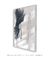 Quadro Decorativo Soft Minimal Blue Strokes 02 - loja online