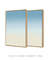 Conjunto com 2 Quadros Decorativos - Mar em Pinceladas Díptico N.01 + Mar em Pinceladas Díptico N.02 - loja online