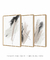 Conjunto com 3 Quadros Decorativos - Soft Minimal Gray Strokes 01 + Soft Minimal Gray Strokes 03 + Soft Minimal Gray Strokes 02 - loja online