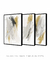 Conjunto com 3 Quadros Decorativos - Soft Minimal Strokes 01 + Soft Minimal Strokes 02 + Soft Minimal Strokes 03 - loja online