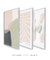 Conjunto com 3 Quadros Decorativos - Blooming Shapes N.01 + Inspirado Matisse Botânico Cut Outs Rose I + Blooming na internet