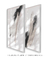 Conjunto com 2 Quadros Decorativos - Soft Minimal Gray Strokes 01 + Soft Minimal Gray Strokes 02 - Rachel Moya | Art Studio - Quadros Decorativos