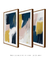 Conjunto com 3 Quadros Decorativos - Abstraction N.01 + Abstraction N.02 + Abstraction N.03 - comprar online