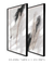 Conjunto com 2 Quadros Decorativos - Soft Minimal Gray Strokes 01 + Soft Minimal Gray Strokes 02 - Rachel Moya | Art Studio - Quadros Decorativos