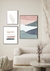 Gallery Wall com 3 Quadros Decorativos - Landscape Spring (50x70) + Pinceladas Spring (40x50) + Leaf Minimal Bege (30x42) na internet