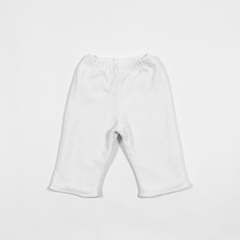 TALLE XS ( 0/3 MESES ) - PANTALON PLUSH BLANCO FORRADO ALGODÓN - CHEEKY - comprar online