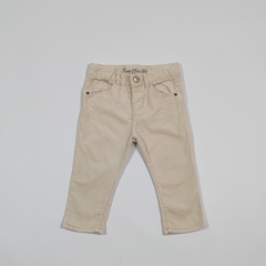 TALLE 9/12 MESES - PANTALON CHUPIN CORDEROY BEIGE - ZARA