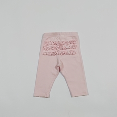 TALLE 3 MESES - PANTALON ALGODÓN LIVIANO ROSA VOLADOS COLA - PAULA CAHEN DANVERS - comprar online