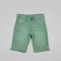 TALLE 4 - BERMUDA JEAN RIGIDO VERDE - CHEEKY