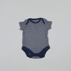 TALLE NB - BODY M/CORTA AZUL RAYADO - F&F