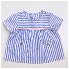 TALLE 6 MESES - CAMISOLA RAYADA - CARTERS
